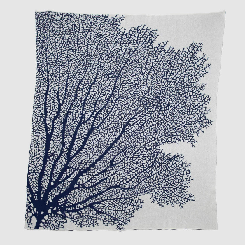 Coral Fan Throw