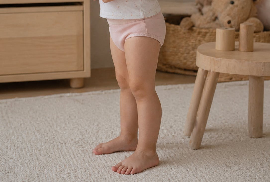 Girls Panty 3pc Set Mauve
