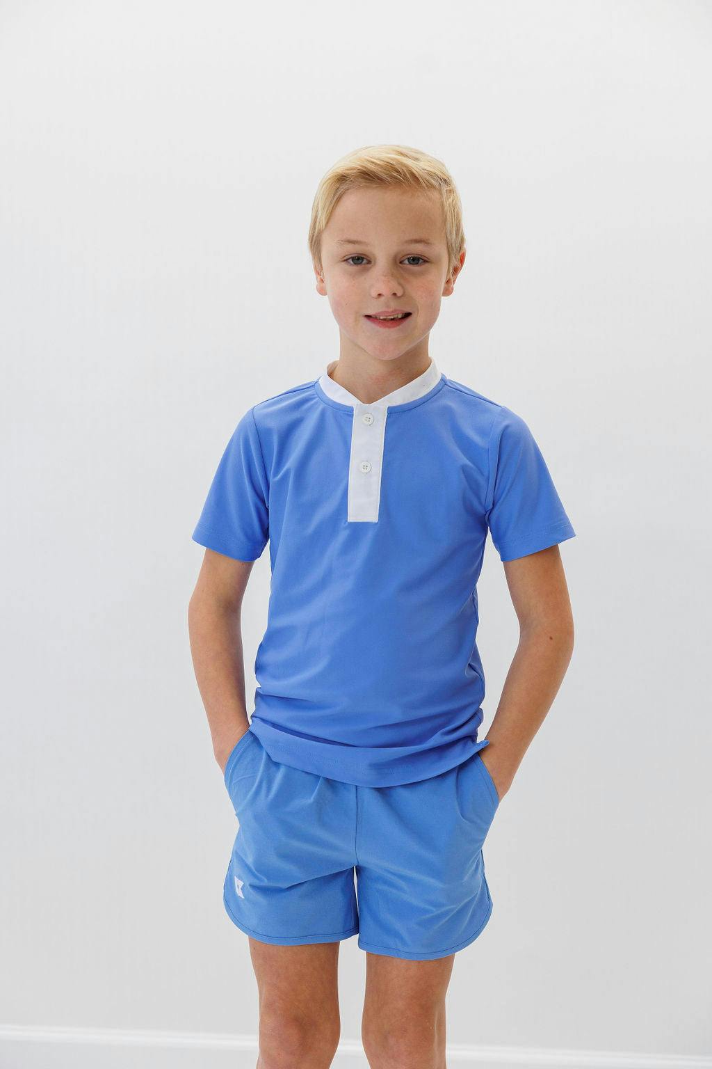 sky blue blade shirt