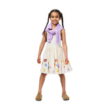 Molo Yellow Dress with Macaron Print