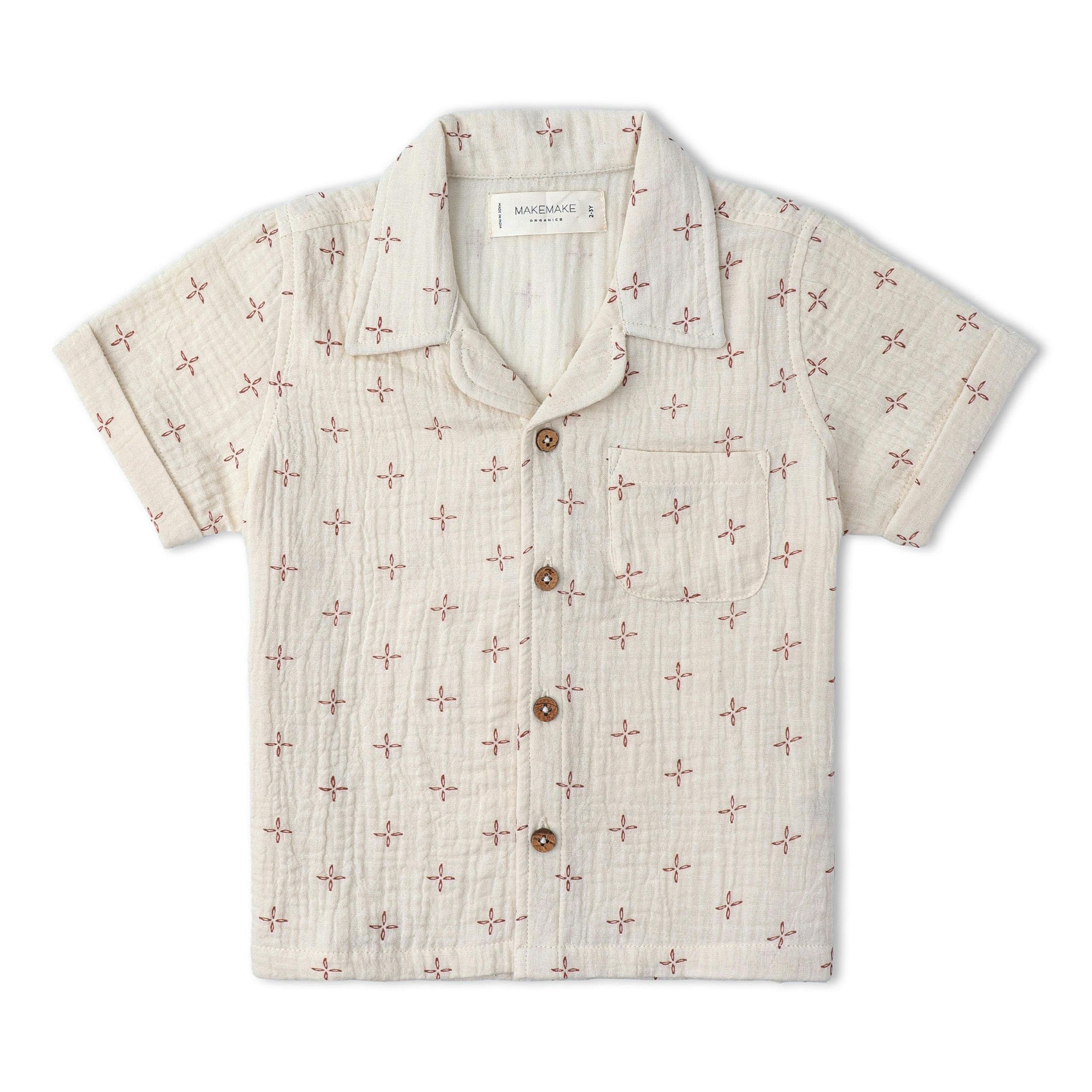 Organic Shirt & Shorts Set - Cross