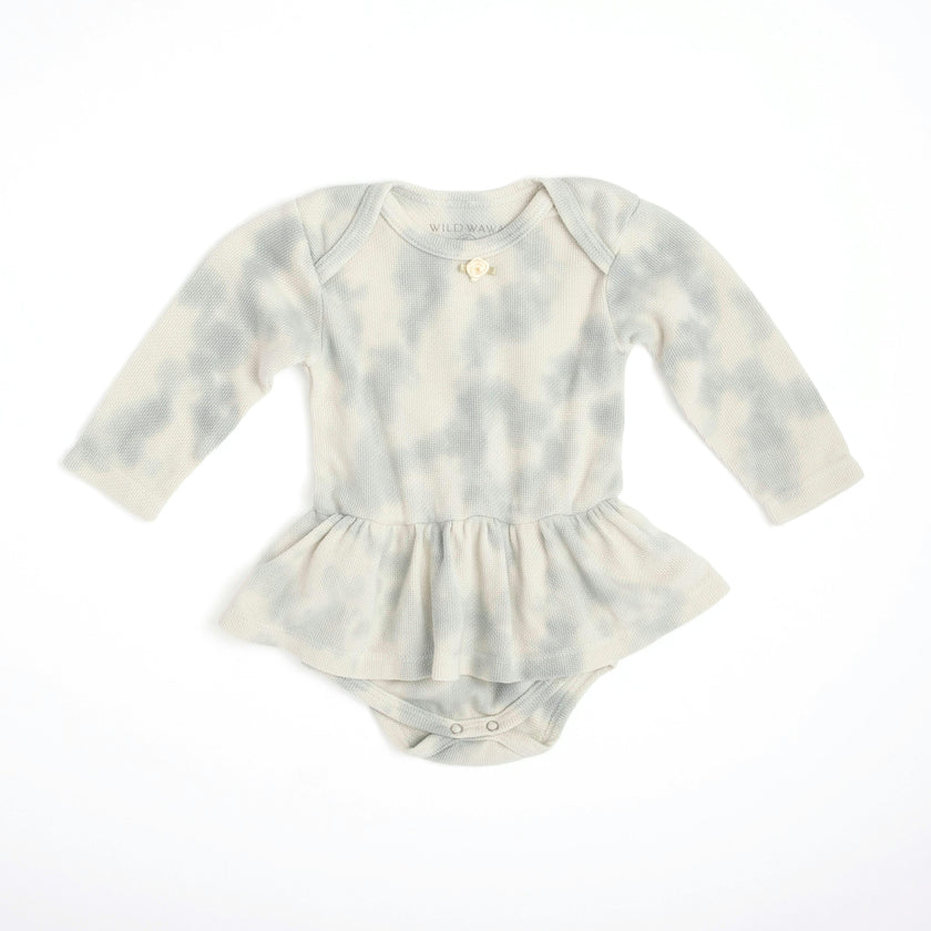 Tie-dye Onesie in Baby Blue