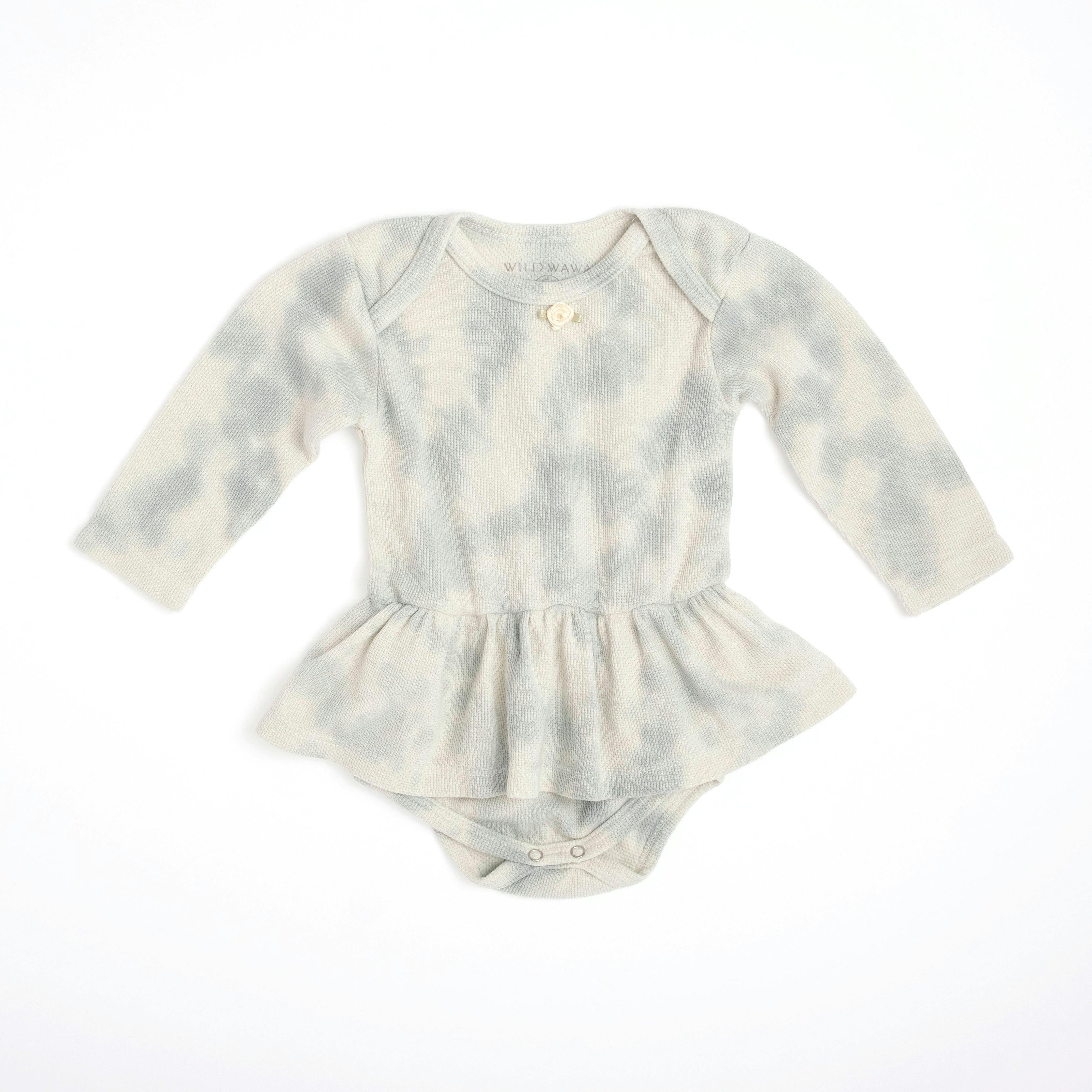 Tie-dye Onesie in Baby Blue