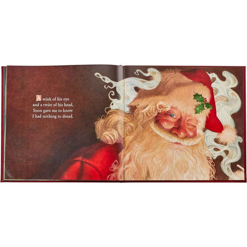 The Night Before Christmas Leather Bound Classic Children's Book
