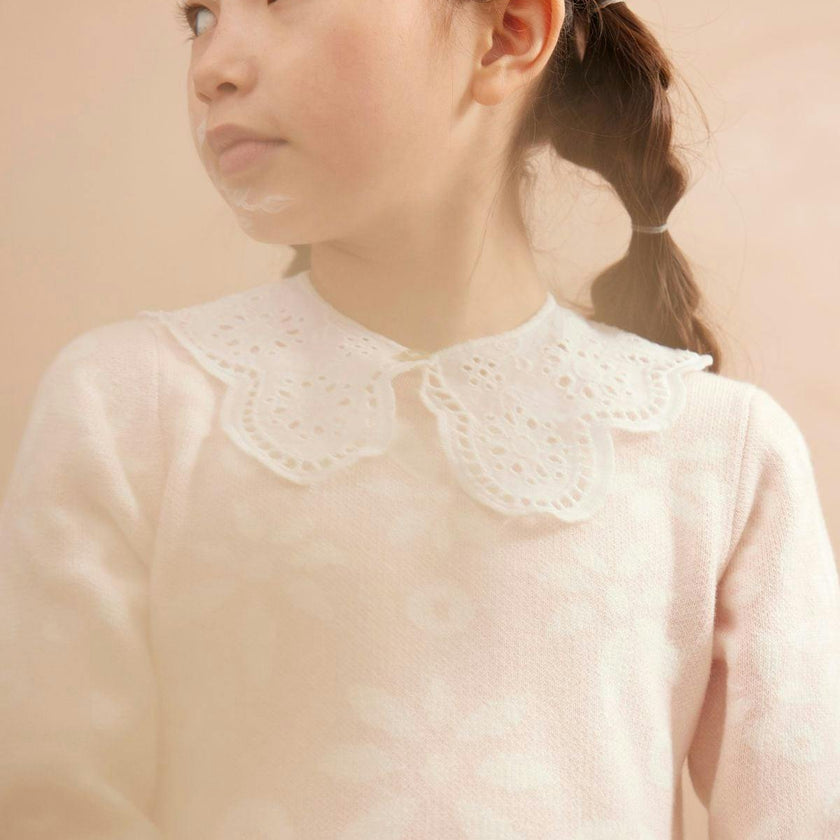 Snowflake Blossom Dress | Blush