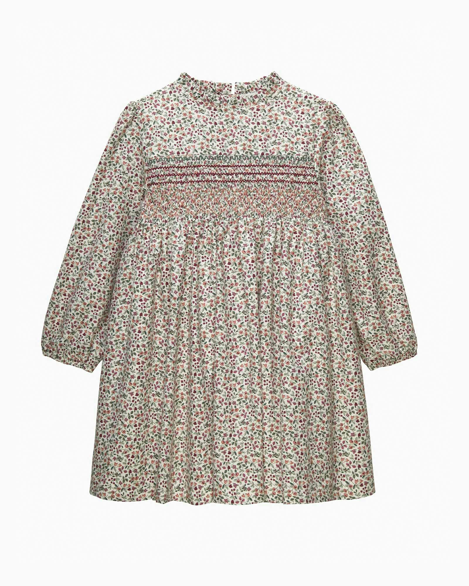 Edie Berry Floral Smocked Dress