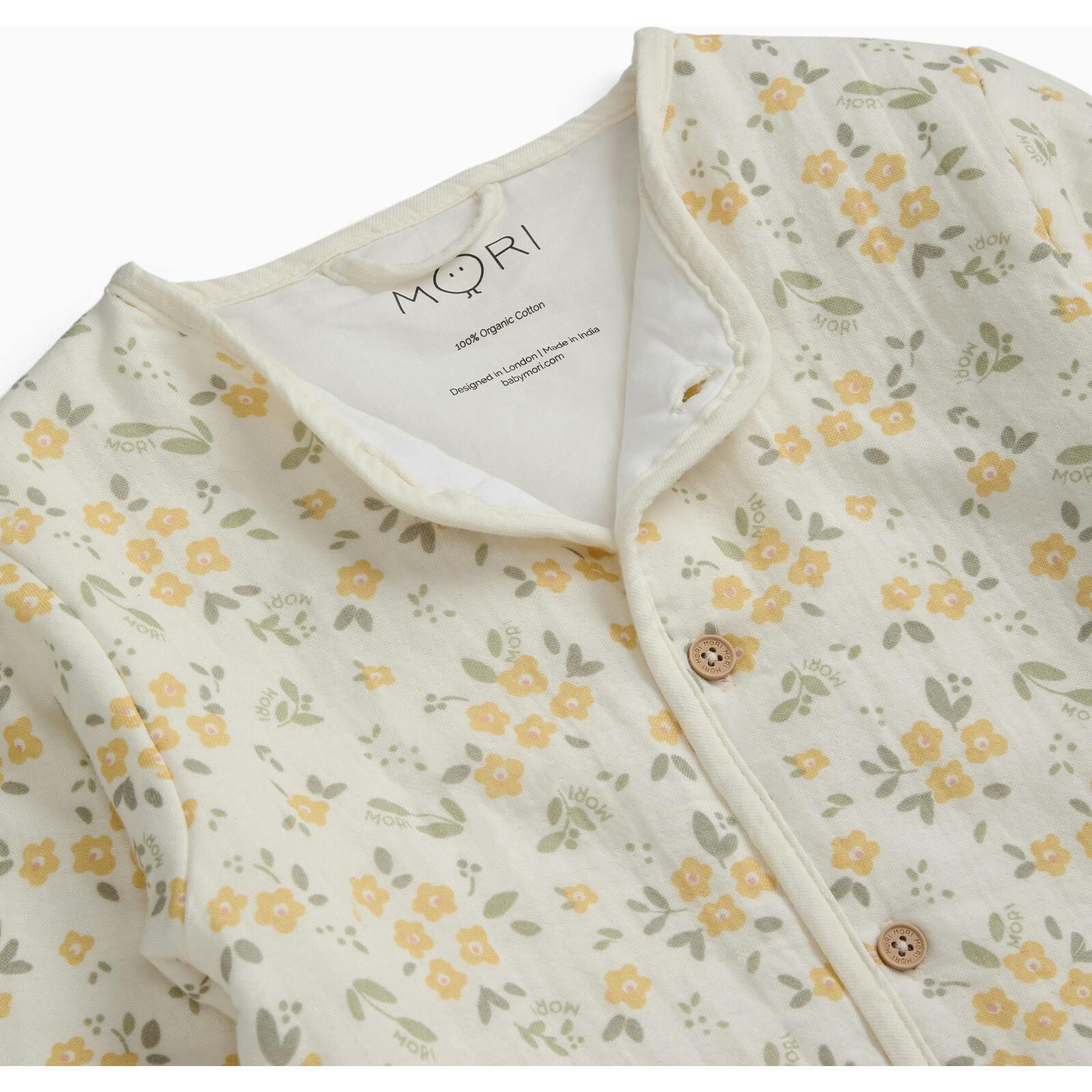 Floral Muslin Padded Jacket