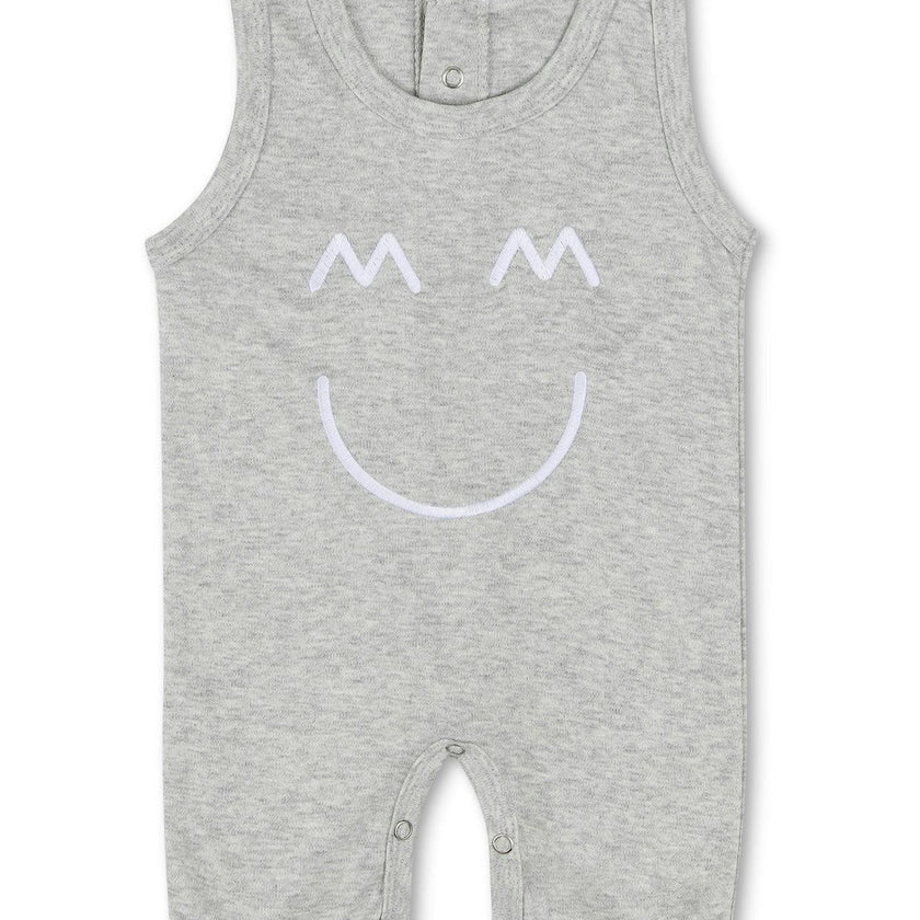 Sleeveless Romper and Hat Set