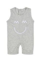 Sleeveless Romper and Hat Set