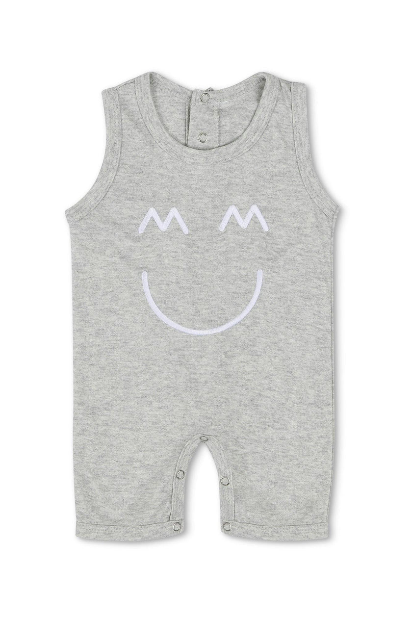 Sleeveless Romper and Hat Set