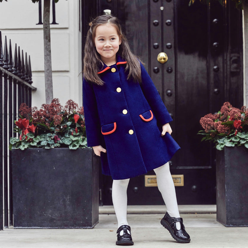 Kensington Coat - Serpentine Blue