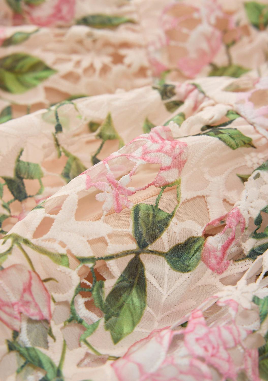 Leonora Embroidered Mini Dress