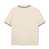 Sand Tipped Piqué Polo Shirt