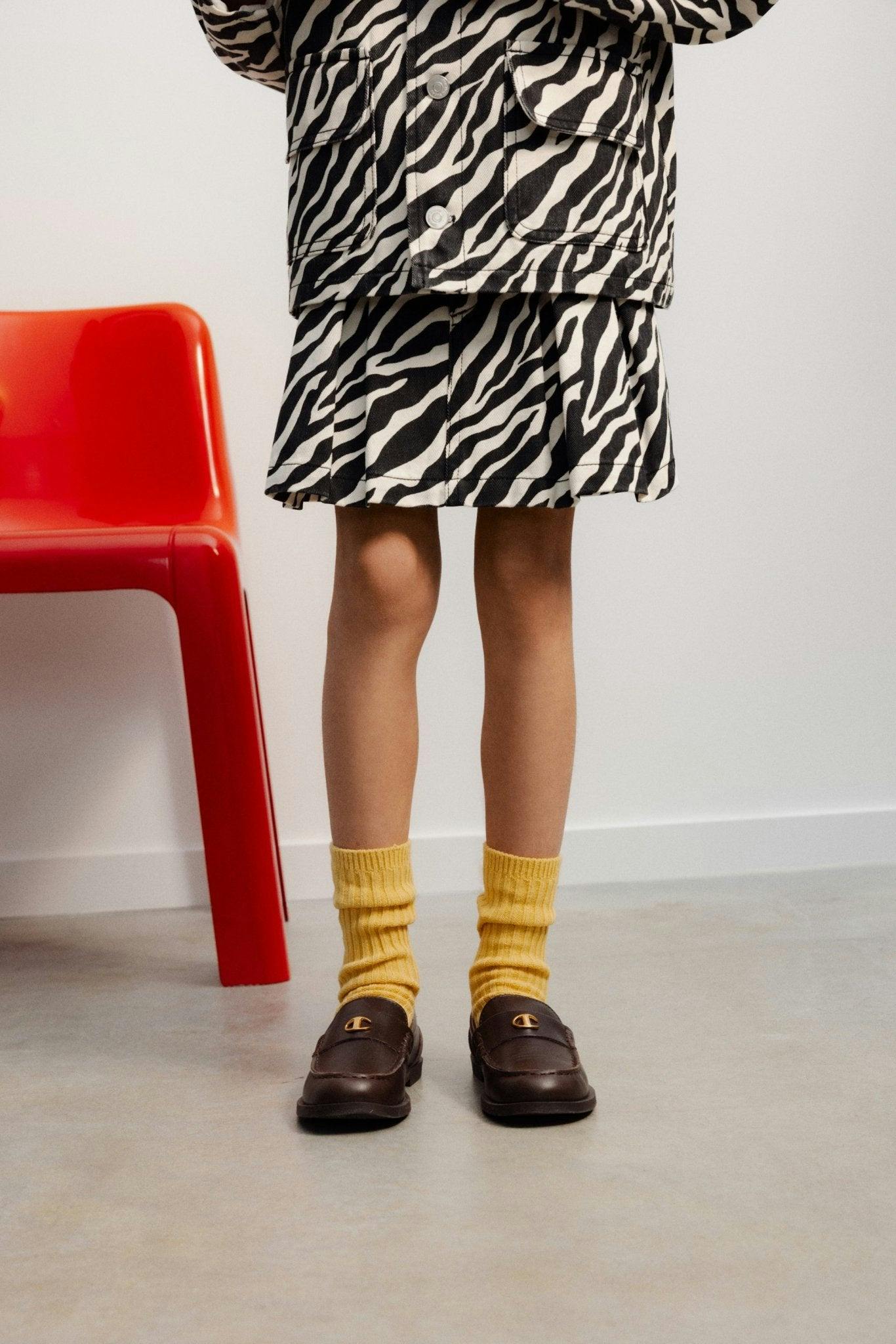 Dakota Skirt Zebra Print