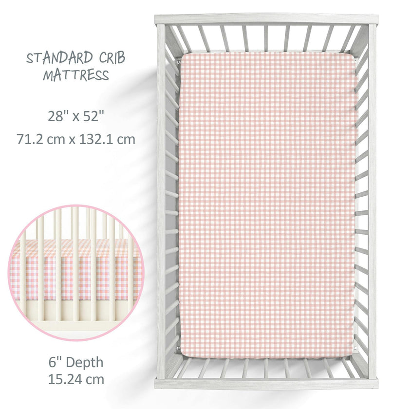 FRANKIE Fitted Crib Sheet