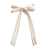 Halo Luxe Hopscotch Twill Long Tail Clip - Pale Pink