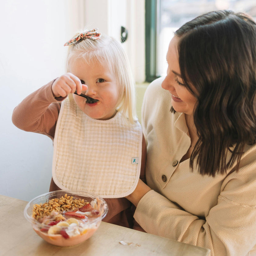 Cotton Muslin Classic Bib 3 Pack - Farmyard