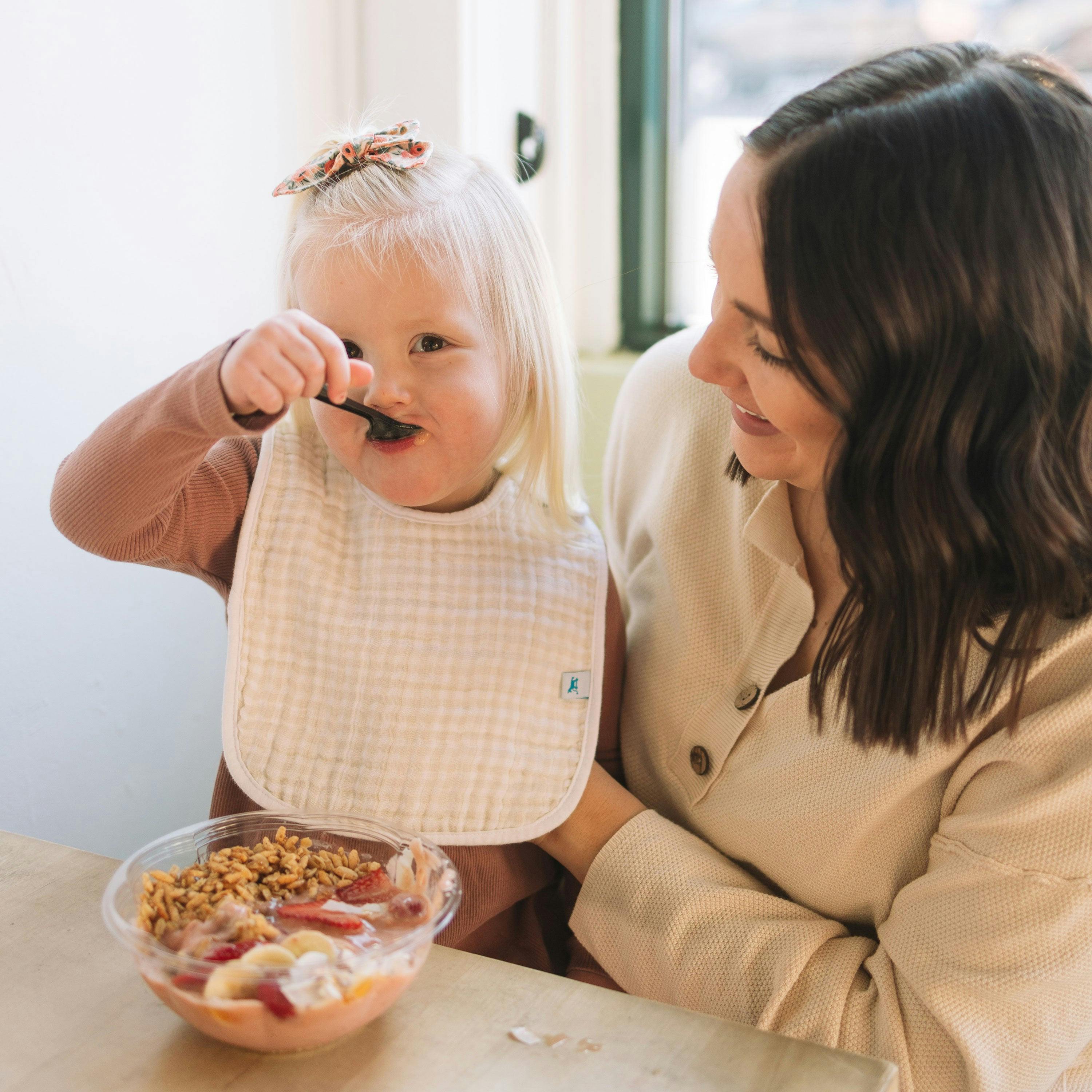 Cotton Muslin Classic Bib 3 Pack - Farmyard