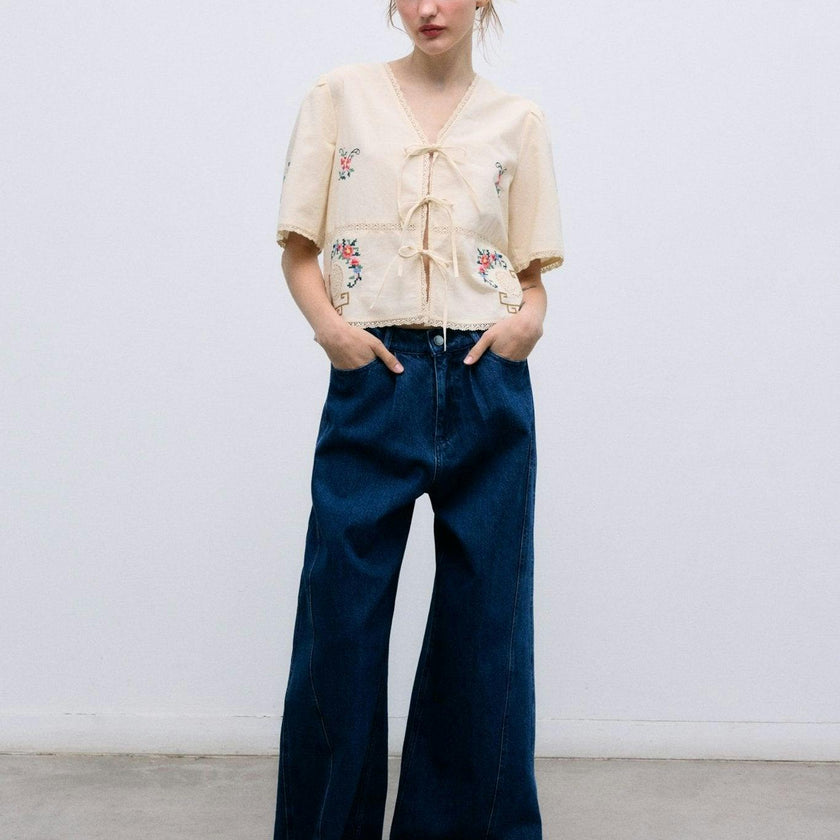 Narcise Woman Blouse Ecru