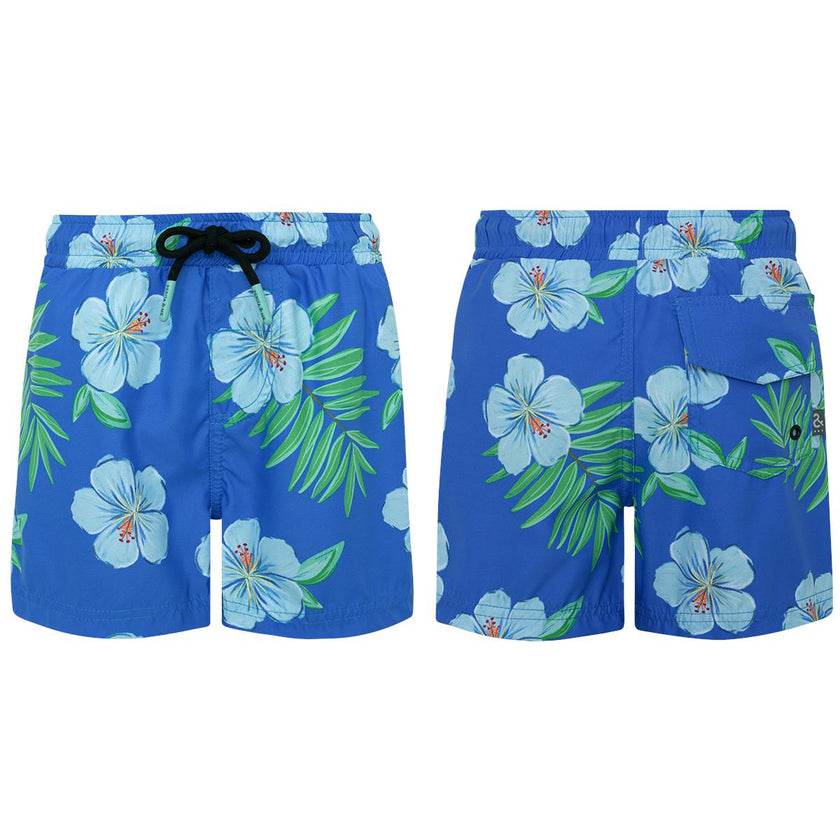 HIBISCUS AZUL - SWIMSHORTS