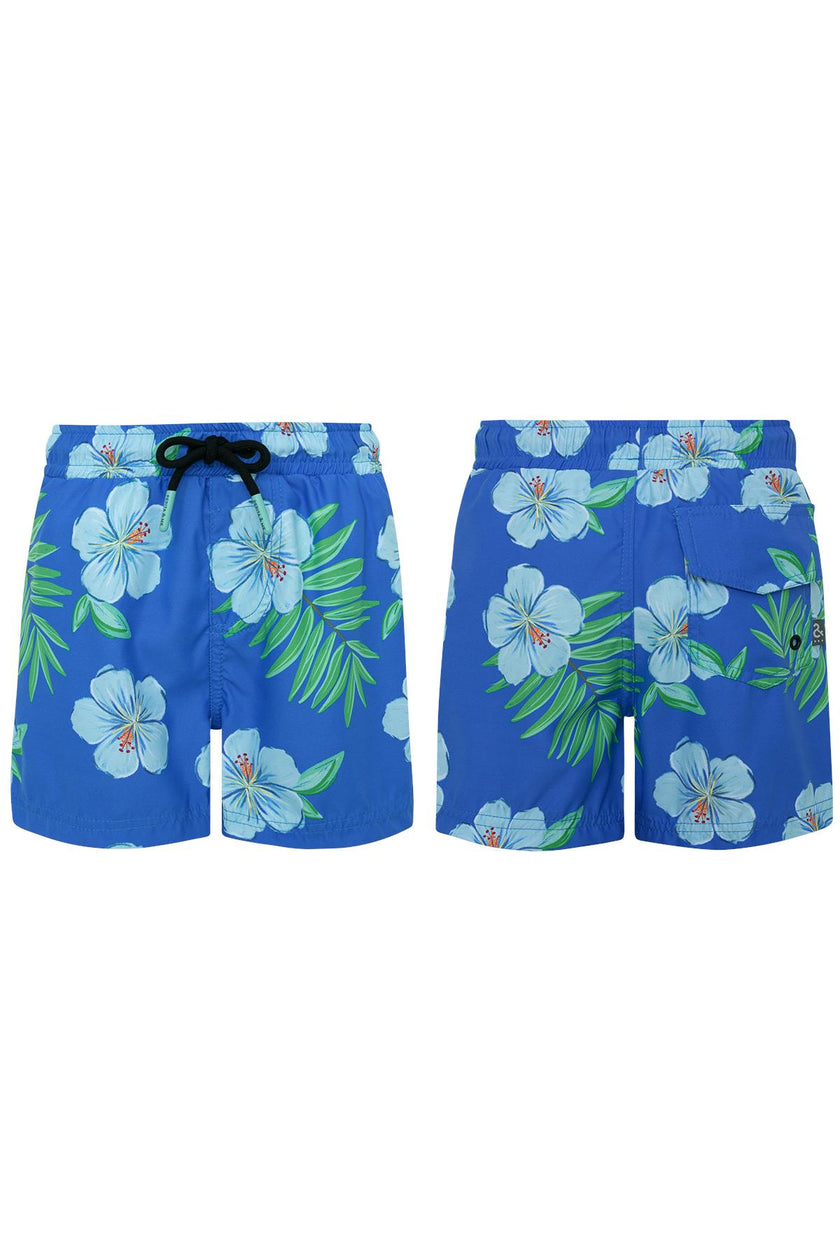 HIBISCUS AZUL - SWIMSHORTS