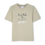 Grey Multi-Logo T-Shirt