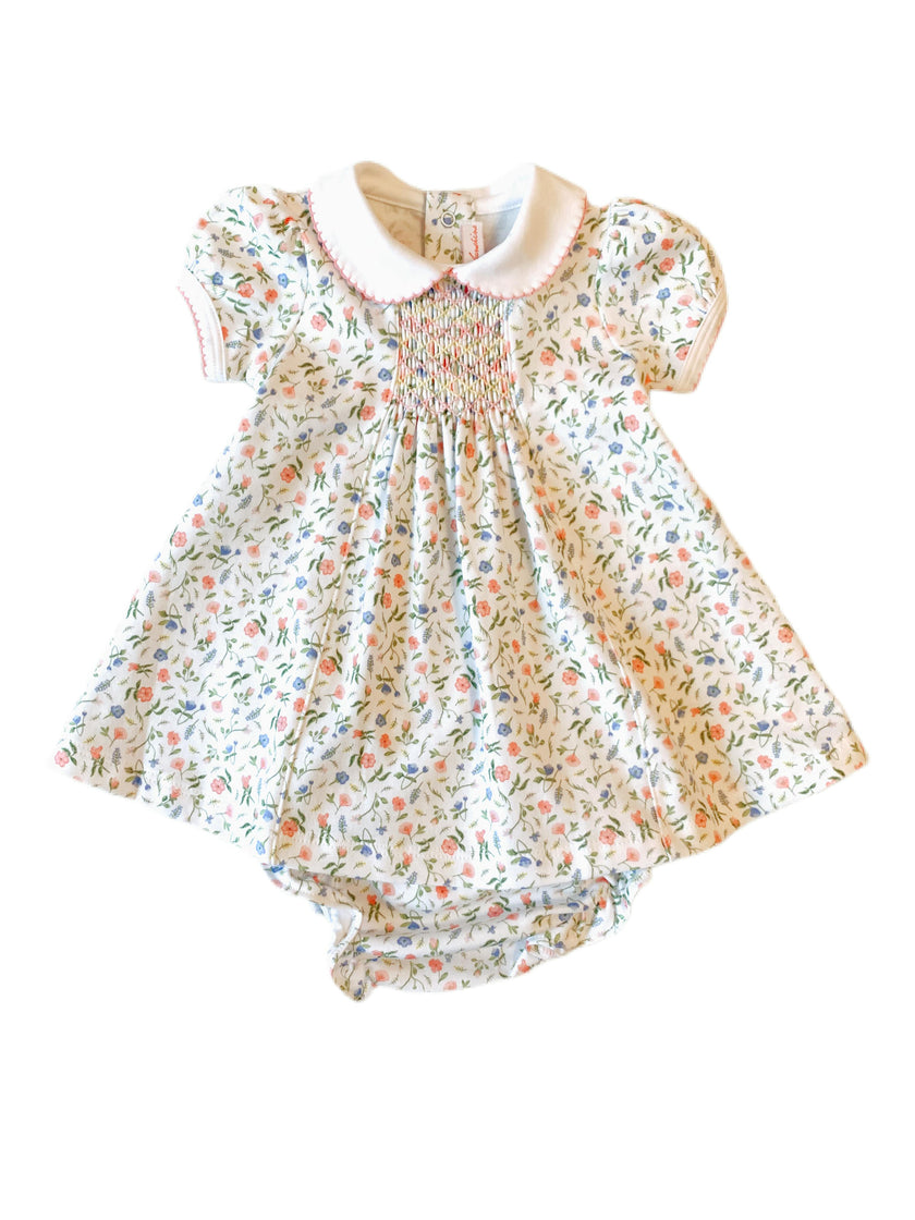 Pink Madison Smocked Dress