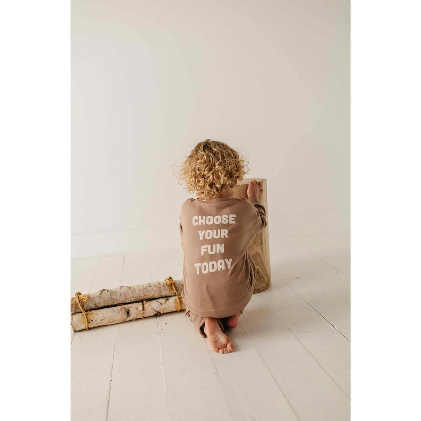Girl's Boxy Sweatshirt