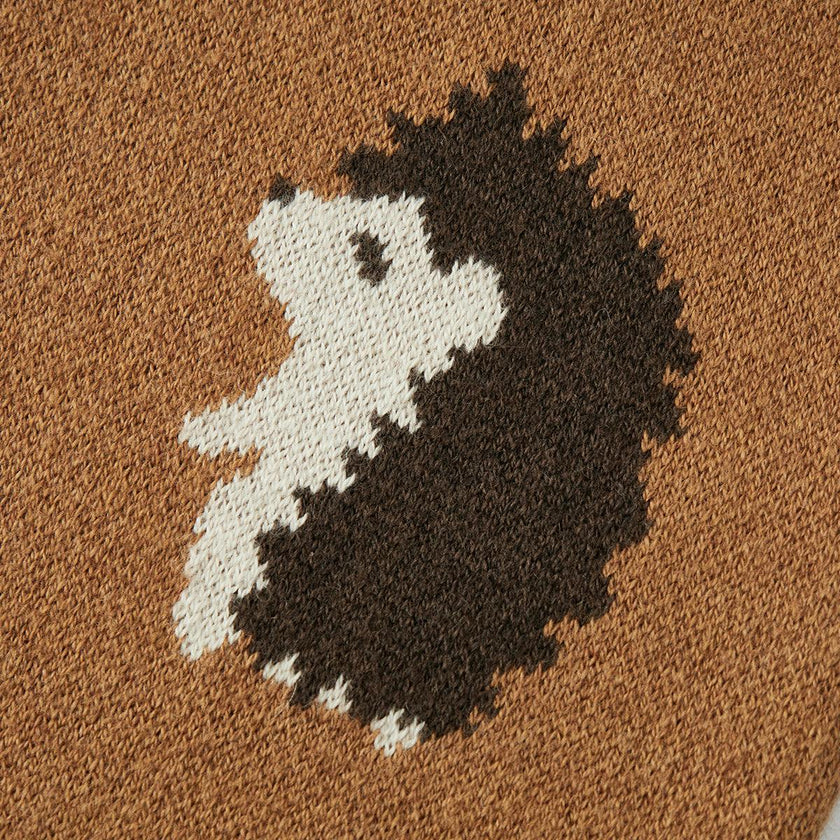 Pinecone & Knitted Birdseye Jacquard Sweatpants
