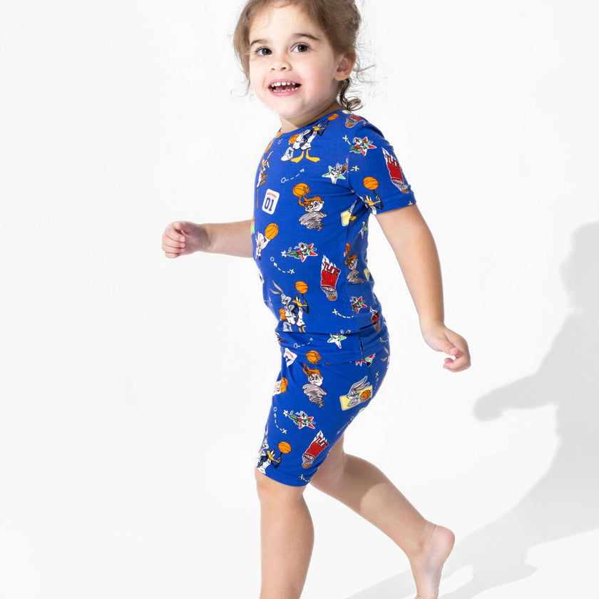 Space Jam Bamboo Kids Pajama Short Set