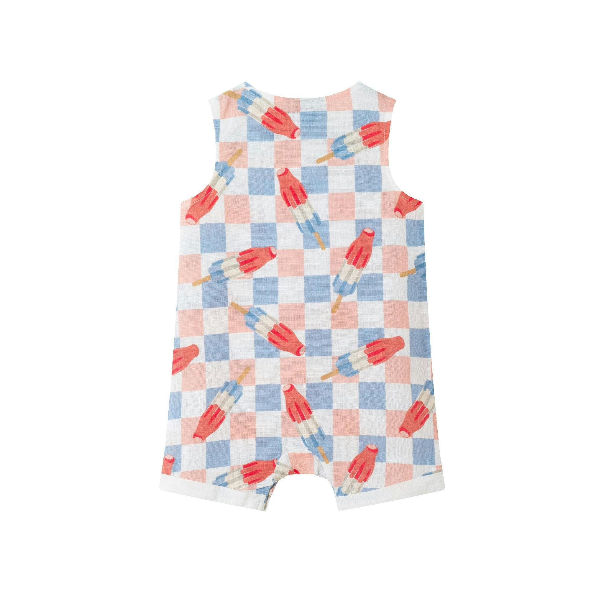 Infant Woven Romper & Hat