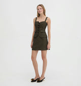 The Hallie Skirt - Byzantine Brocade, Black/Gold