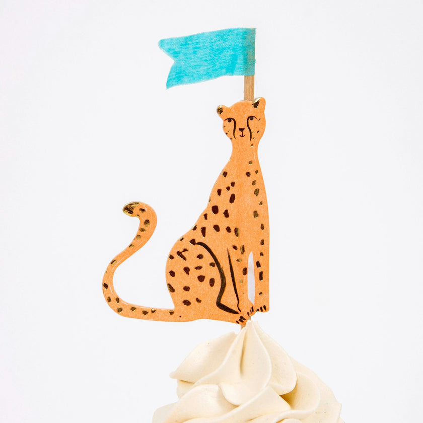 Safari Animals Cupcake Kit