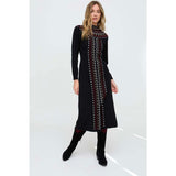 Jethro Geometric Printed Maxi Dress