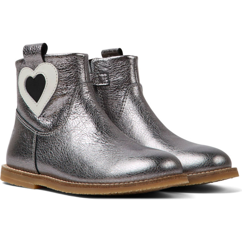 Twins Ankle Boots, Grey
