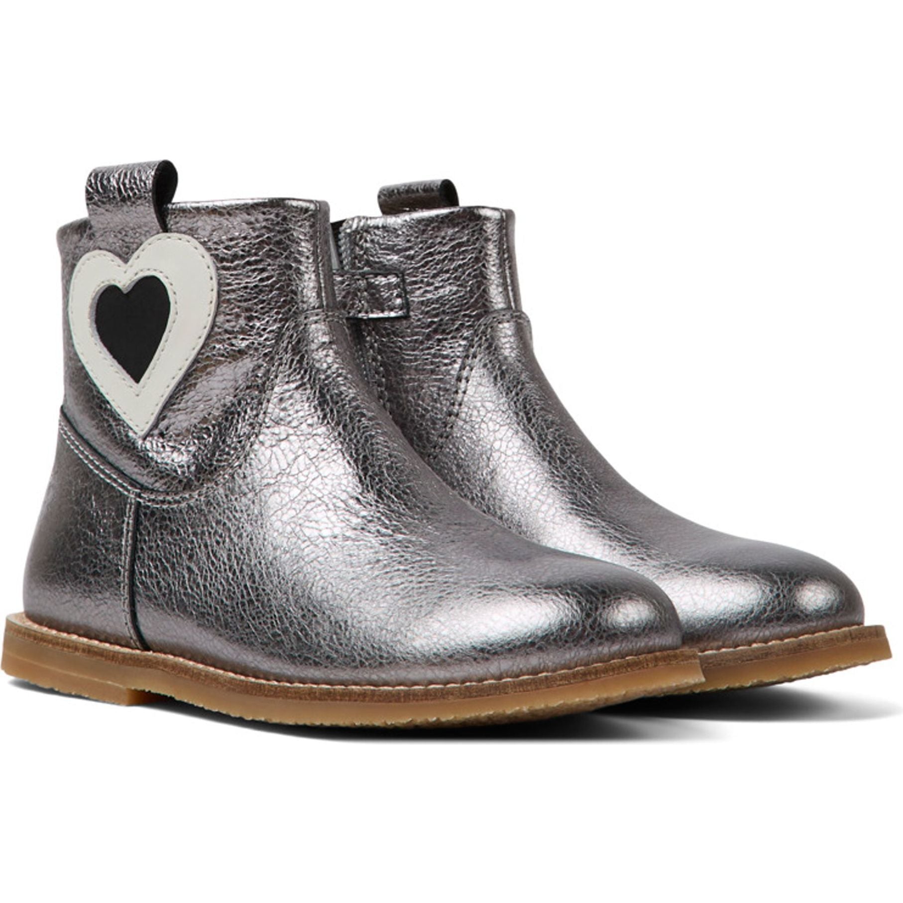 Twins Ankle Boots, Grey
