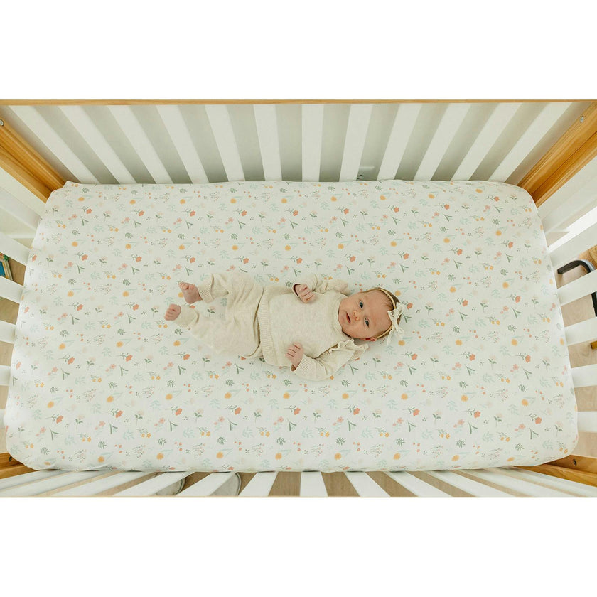 Mabel Premium Fitted Crib Sheet