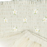 Daisies Tutu - Seafoam