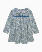 Baby Arabella Jersey Dress in Blue