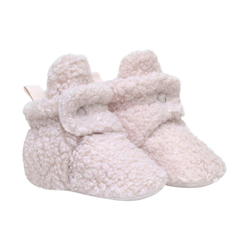 Sherpa Lt Pink Snap Bootie