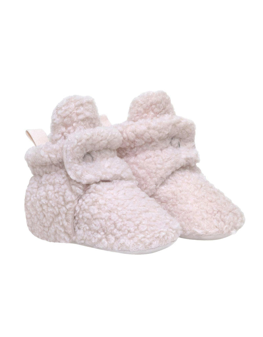 Sherpa Lt Pink Snap Bootie
