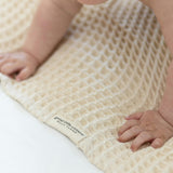 Waffle Baby Blanket Linen