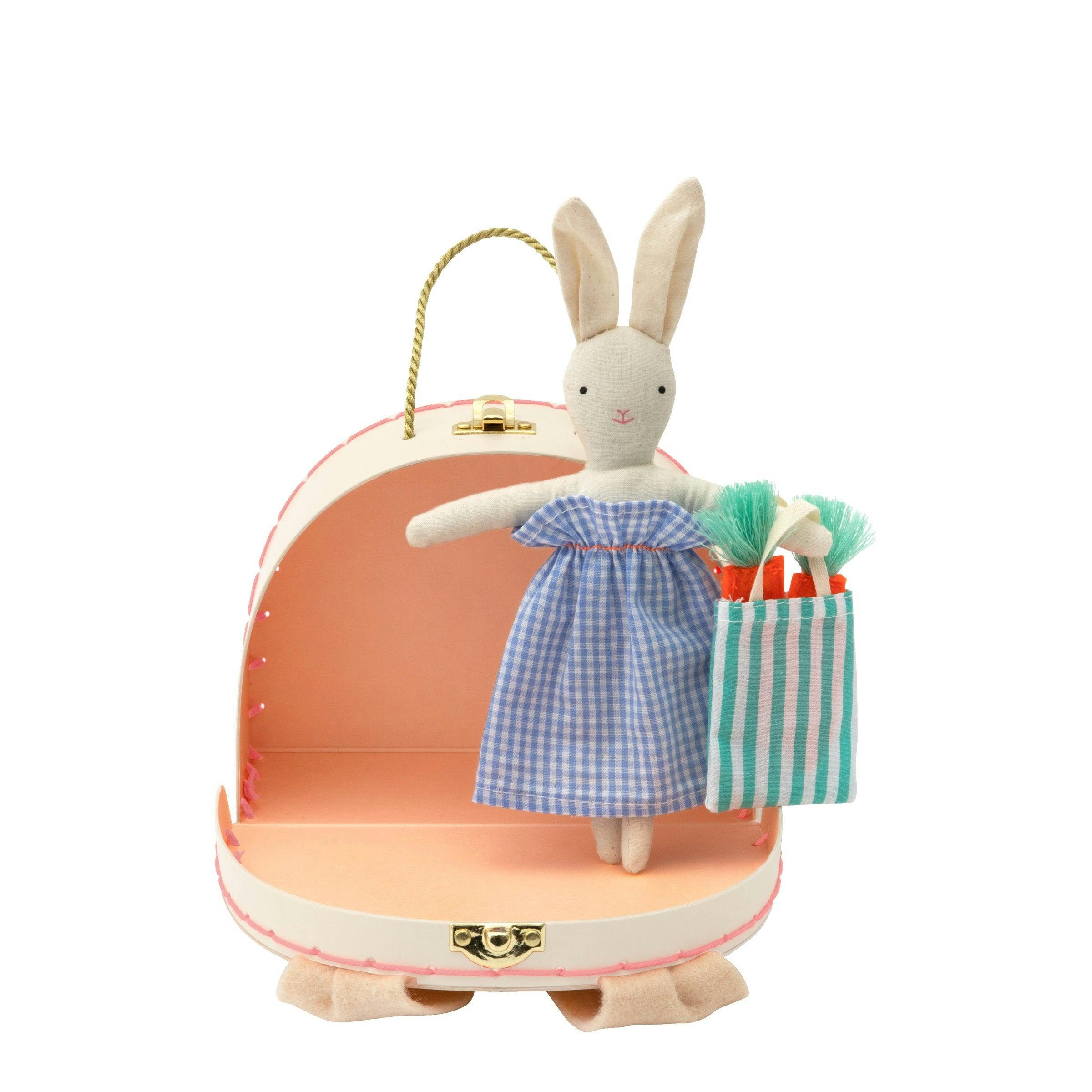 Mini Suitcase Doll