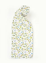 Baby Bib & Shawl Blanket Set - Happy Monkey