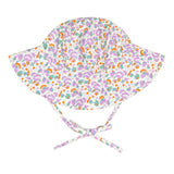 baby orchid floral sun hat
