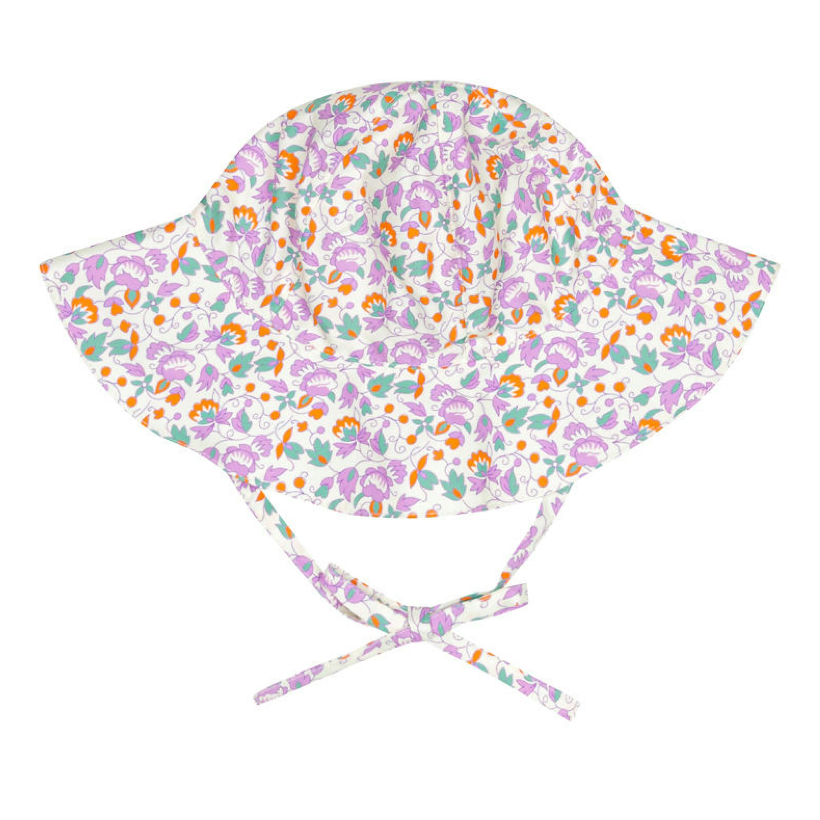 baby orchid floral sun hat