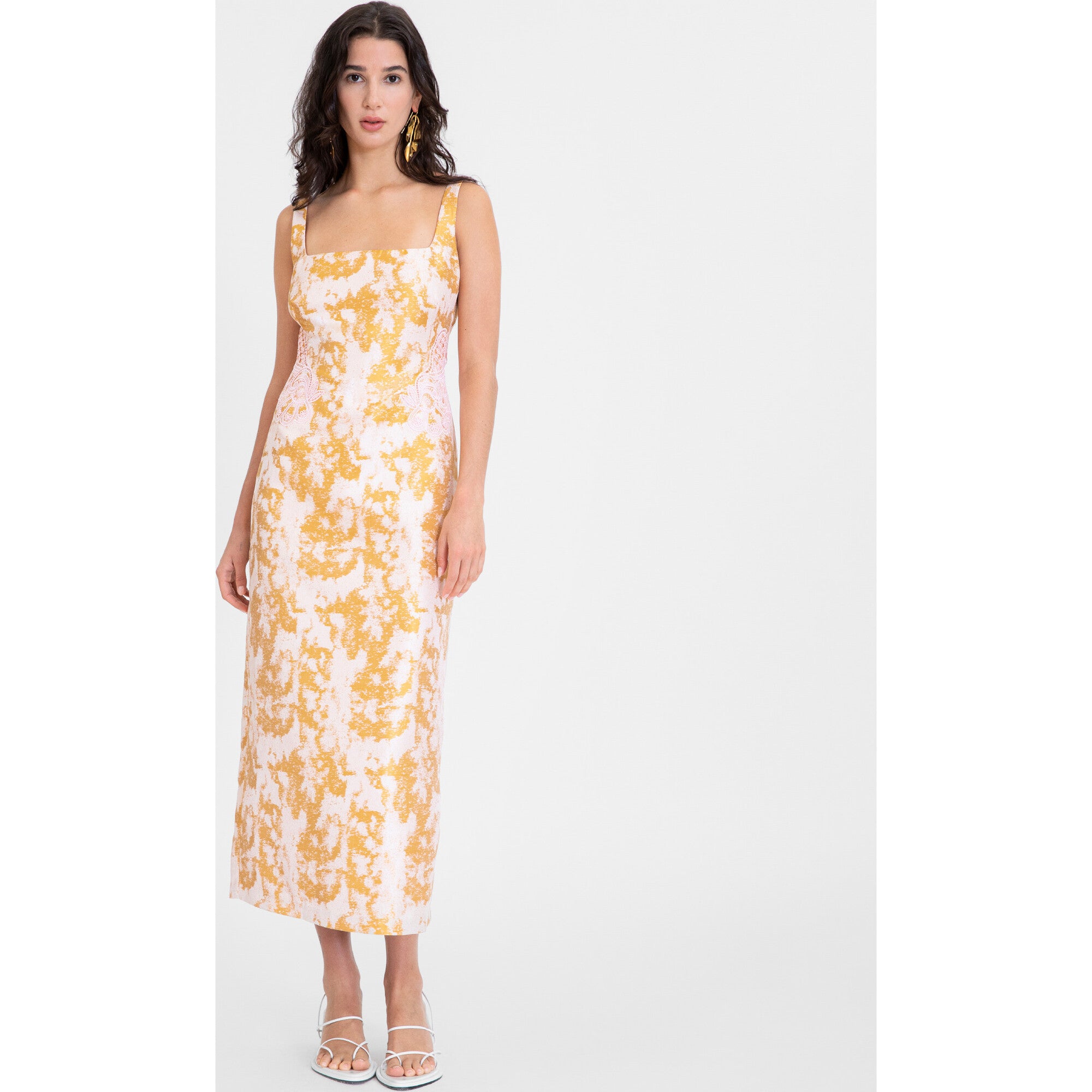 Women's Zemora Dress, Yellow