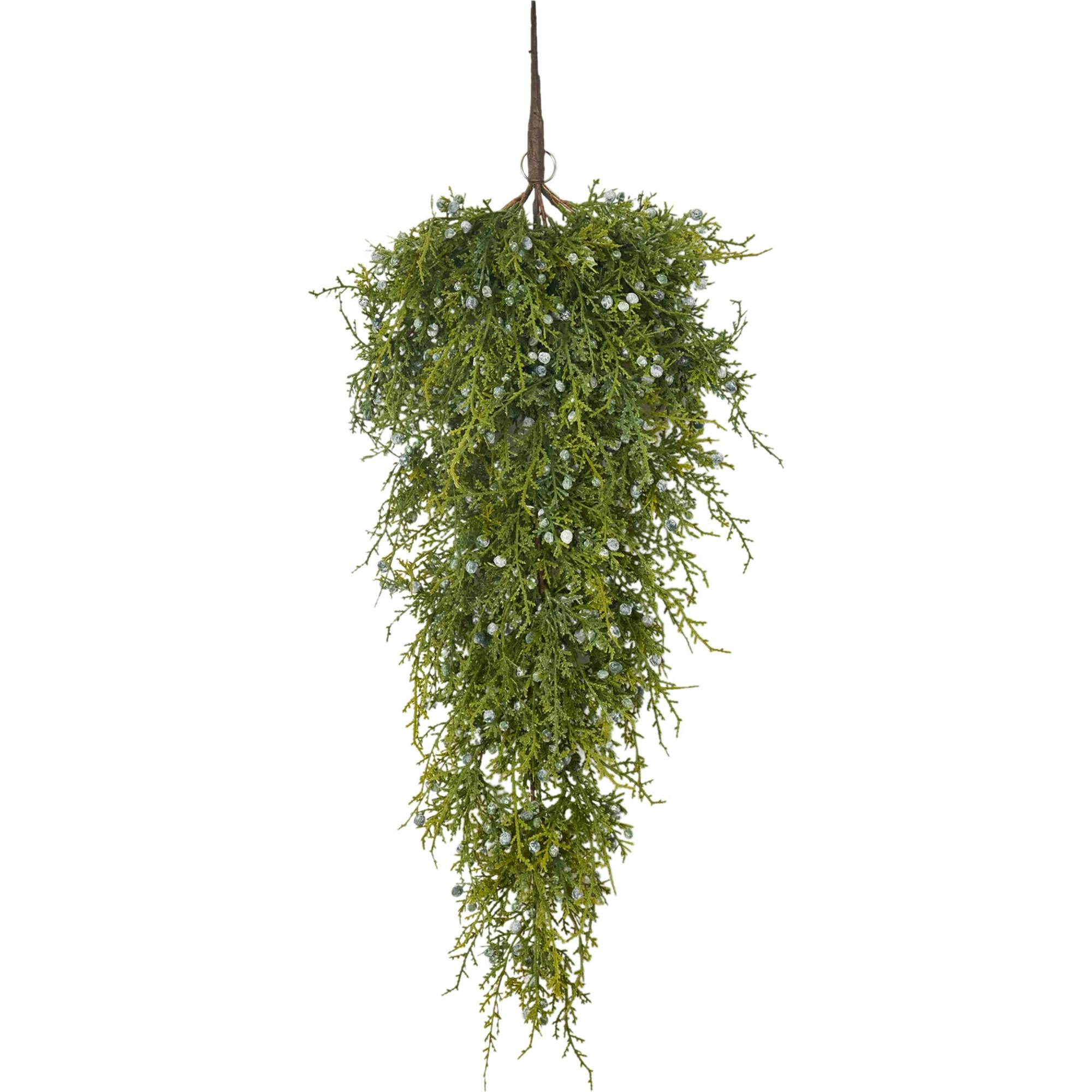 Seeding Winter Juniper Berry Greenery Classic Holiday Teardrop Swag - 3 Options Available