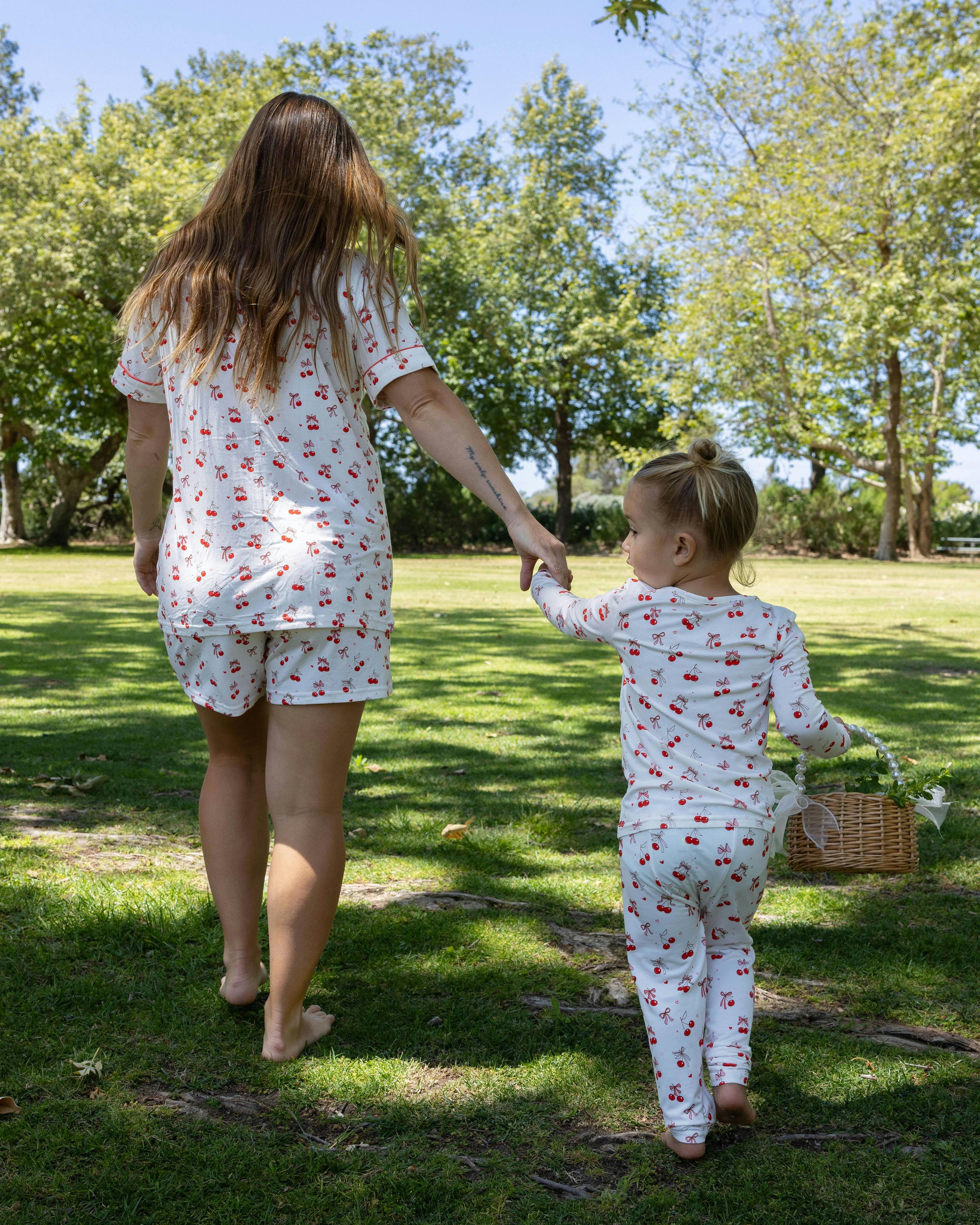 Cherry On Top Bamboo Kids Pajamas