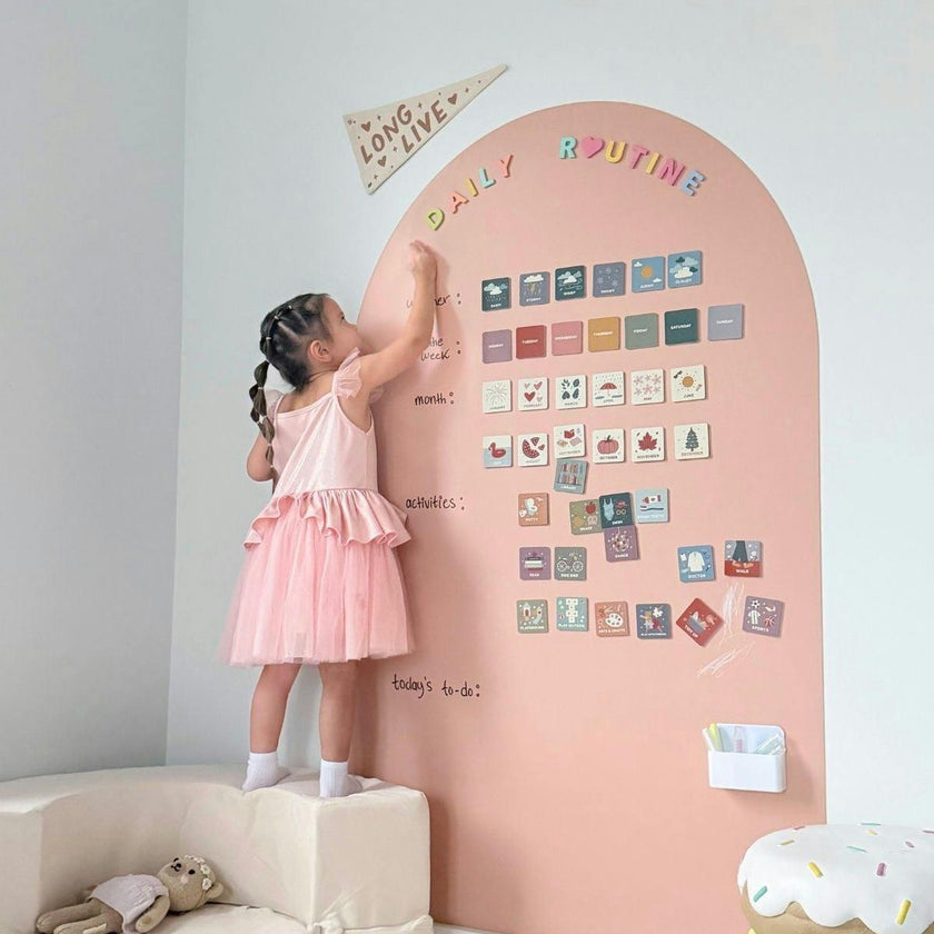 JUMBO Magic Playwall - Arch Magnetic Wall Decal for Kids